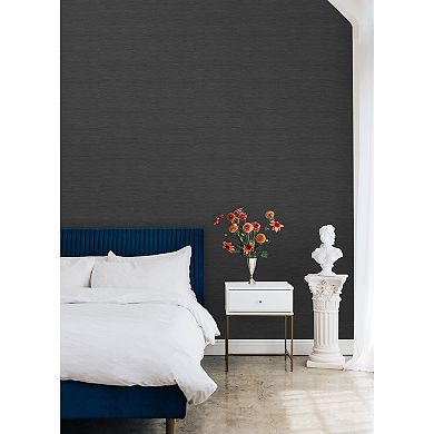 Mr. Kate Stella Grasscloth Peel and Stick Wallpaper
