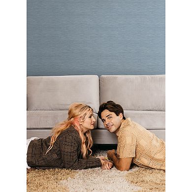 Mr. Kate Stella Grasscloth Peel and Stick Wallpaper