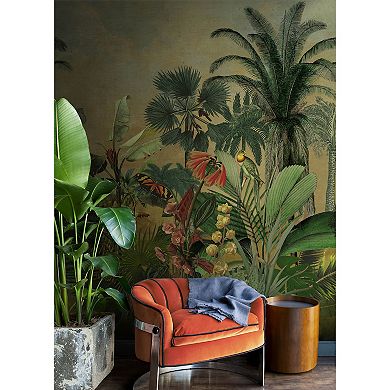 Mr. Kate Hilo Tropical Island Tapestry Peel and Stick Mural