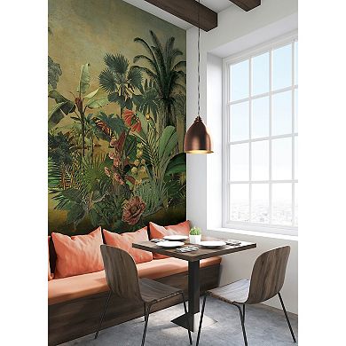 Mr. Kate Hilo Tropical Island Tapestry Peel and Stick Mural