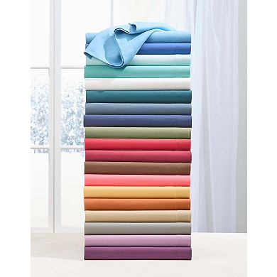 BrylaneHome BH Studio Solid Microfiber Sheet Set