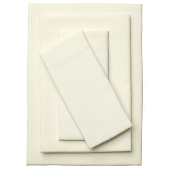 BrylaneHome BH Studio Solid Microfiber Sheet Set