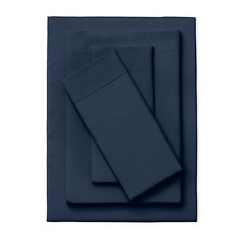 BrylaneHome BH Studio Solid Microfiber Sheet Set