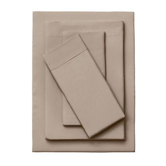 BrylaneHome BH Studio Solid Microfiber Sheet Set
