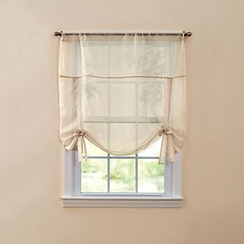 Brylanehome Bh Studio Sheer Voile Tie-up Shade
