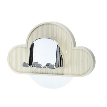 Wall Mounted Toothbrush Holder For Bathrooms Hanging Toothbrush Holder 4.33"x2.56"