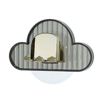 Wall Mounted Toothbrush Holder For Bathrooms Hanging Toothbrush Holder 4.33"x2.56"