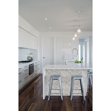 WallPops Danby Marble Peel and Stick Wallpaper