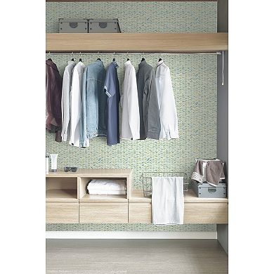 WallPops Ivan Broken Chevron Peel and Stick Wallpaper