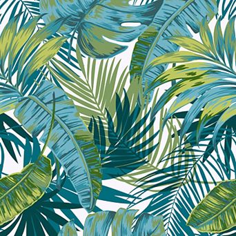 WallPops Bangalow Tropical Palm Peel and Stick Wallpaper