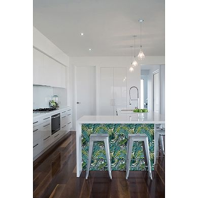 WallPops Bangalow Tropical Palm Peel and Stick Wallpaper