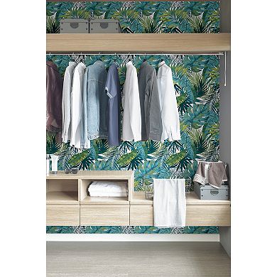 WallPops Bangalow Tropical Palm Peel and Stick Wallpaper