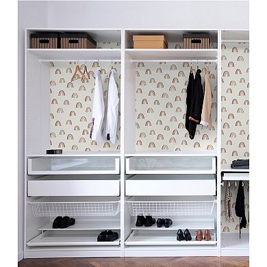 WallPops Raye Rainbows Peel and Stick Wallpaper