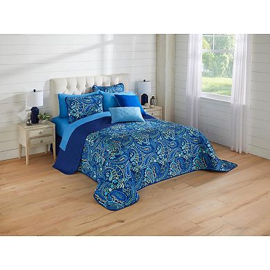 Brylanehome Bh Studio Reversible Quilted Bedspread