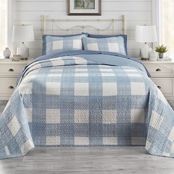 BrylaneHome BH Studio Reversible Quilted Bedspread