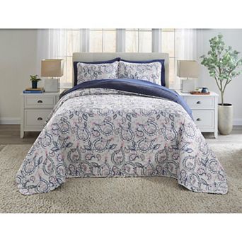 BrylaneHome BH Studio Reversible Quilted Bedspread