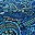 Navy Paisley