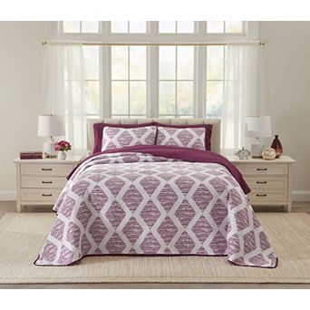 Brylanehome Bh Studio Reversible Quilted Bedspread