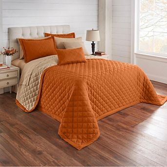 BrylaneHome BH Studio Reversible Quilted Bedspread