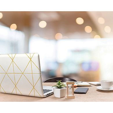 WallPops Lennon Gold Geo Peel and Stick Wallpaper