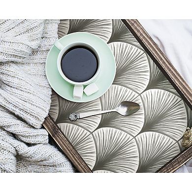 WallPops Amari Grey Peel and Stick Wallpaper