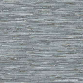 WallPops Grassweave Grey Peel and Stick Wallpaper