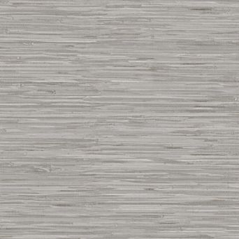 WallPops Grassweave Grey Peel and Stick Wallpaper