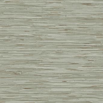 WallPops Grassweave Grey Peel and Stick Wallpaper