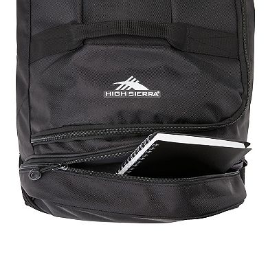 High Sierra Large Boxed Wheel Duffel