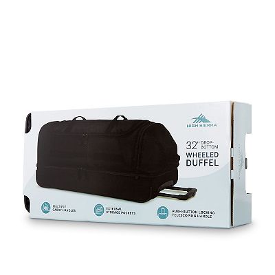 Wheeled Duffel Sierra Suitcase High Sierra Large Boxed Wheel Duffel