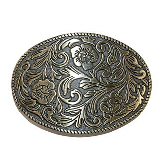 Ctm Floral Print Belt Buckle