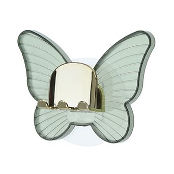 Cute Wall Mounted Toothbrush Holder Wall Toothbrush Holder For Bathrooms 4.33"x3.35"