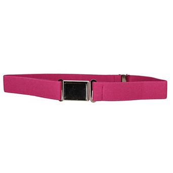 Ctm Kids' Adjustable Elastic Belt With Magnetic Buckle