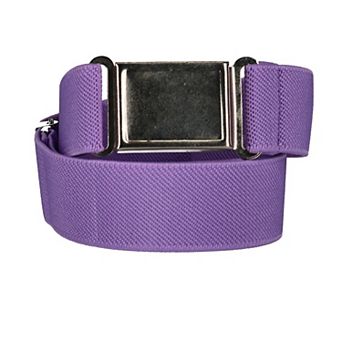 Ctm Kids' Adjustable Elastic Belt With Magnetic Buckle