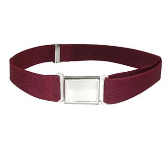 Ctm Kids' Adjustable Elastic Belt With Magnetic Buckle