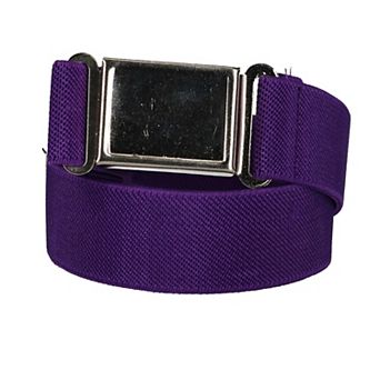 Ctm Kids' Adjustable Elastic Belt With Magnetic Buckle