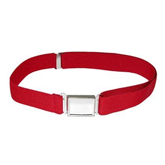 Ctm Kids' Adjustable Elastic Belt With Magnetic Buckle