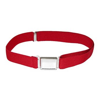 Ctm Kids' Adjustable Elastic Belt With Magnetic Buckle