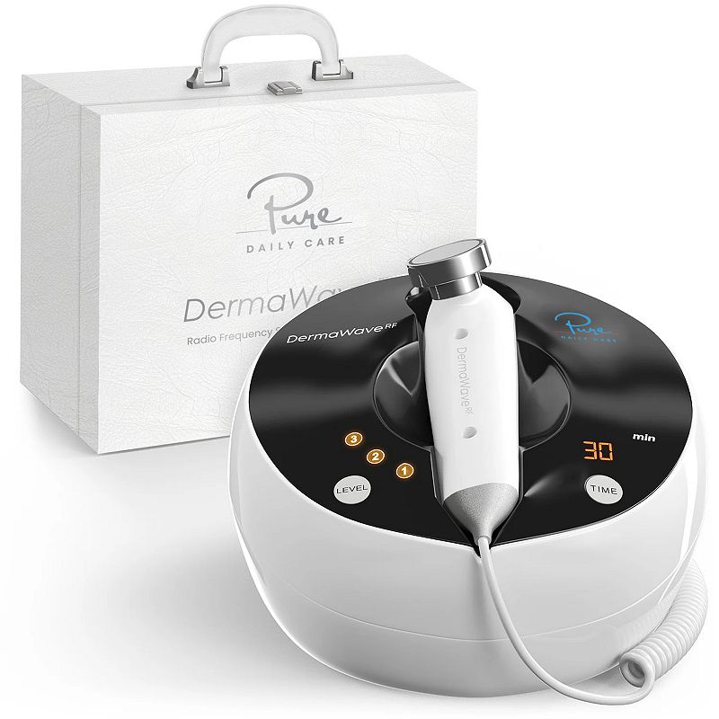 Pure Daily Care DermaWave Clinic Radio Frequency Machine, Black