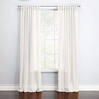 Brylanehome Bh Studio Sheer Voile Tab-top Panel