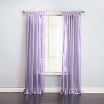 Brylanehome Bh Studio Sheer Voile Tab-top Panel