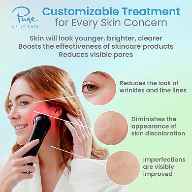 Pure Daily Care Luma Skin Therapy Wand 4-in-1 Facial Tool