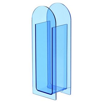 Acrylic Vase, Arch Acrylic Floral Vase Clear Geometric Plastic Decorative Vase