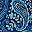 Navy Paisley