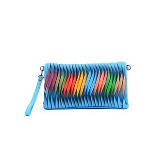 Mellow World Rainbow Twist Crossbody Wristlet