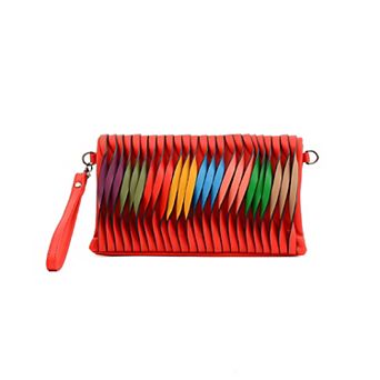 Mellow World Rainbow Twist Crossbody Wristlet
