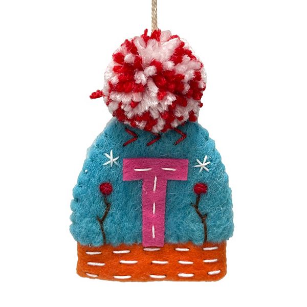 St. Nicholas Square® Monogram Ornament - T