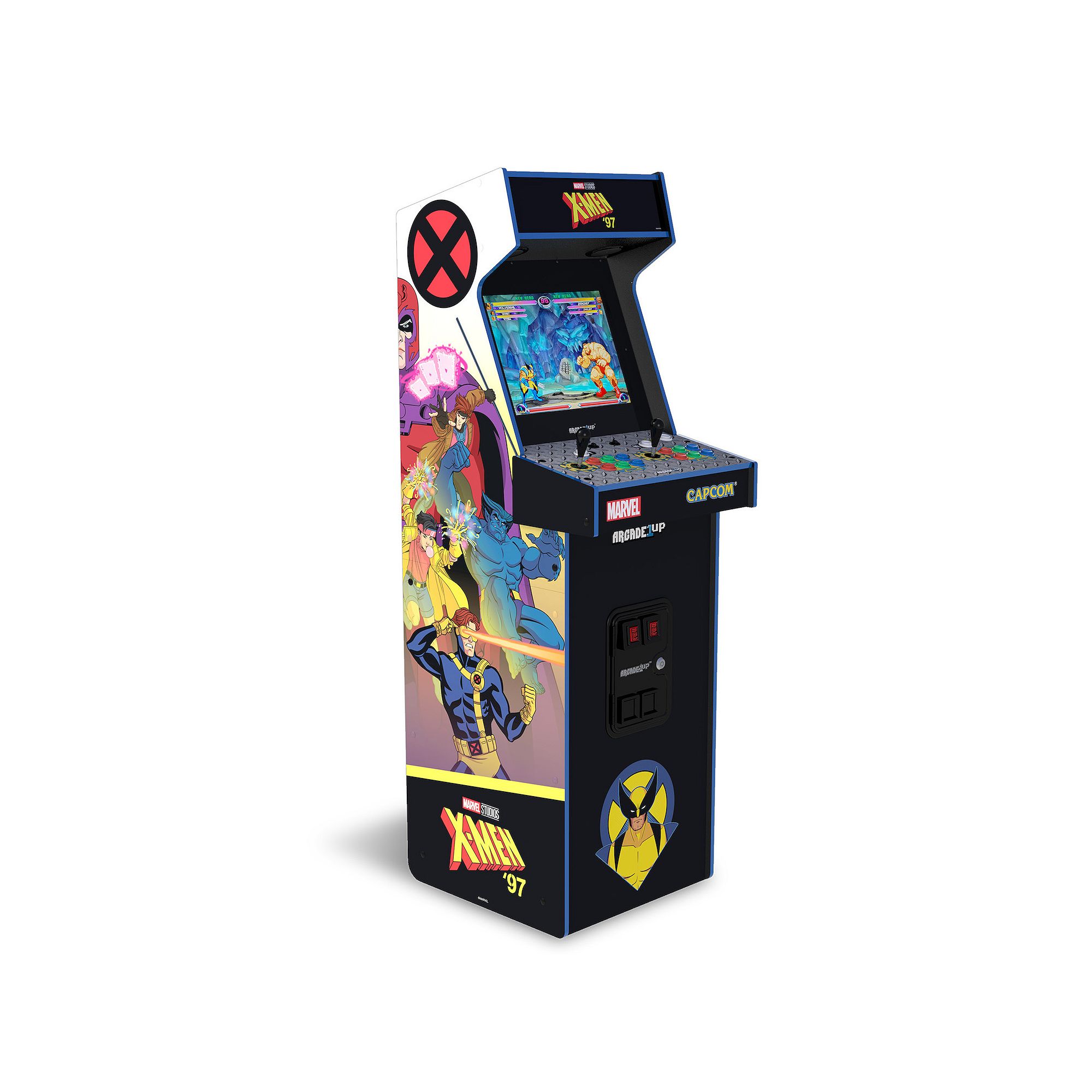 Arcade 1 Up Marvel Vs. Capcom 2 X-Me 97 Edition 8 Games in 1 Deluxe Arcade