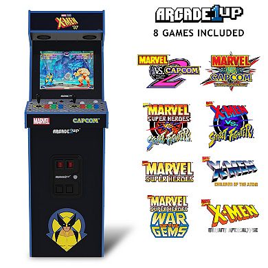 Arcade 1 Up Marvel Vs. Capcom 2 X-Me '97 Edition 8 Games in 1 Deluxe Arcade Machine
