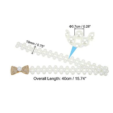 Curtain Tiebacks Ropes, 2 Pack Elastic Bow-knot Style Drape Tie Backs For Home Decor